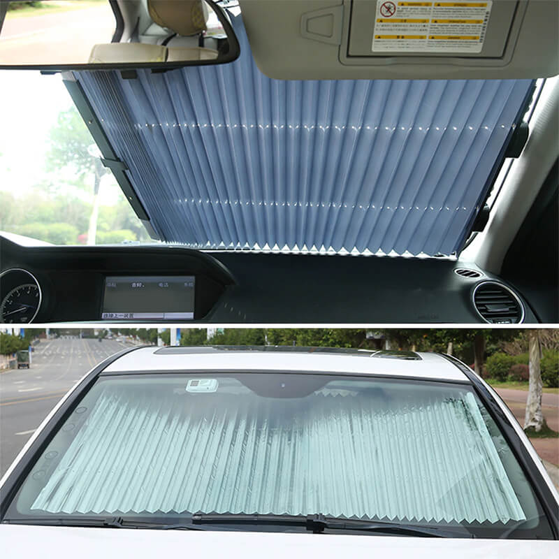 Lichidare de Stoc! Copertina parasolar auto impotriva razelor UV 70 cm