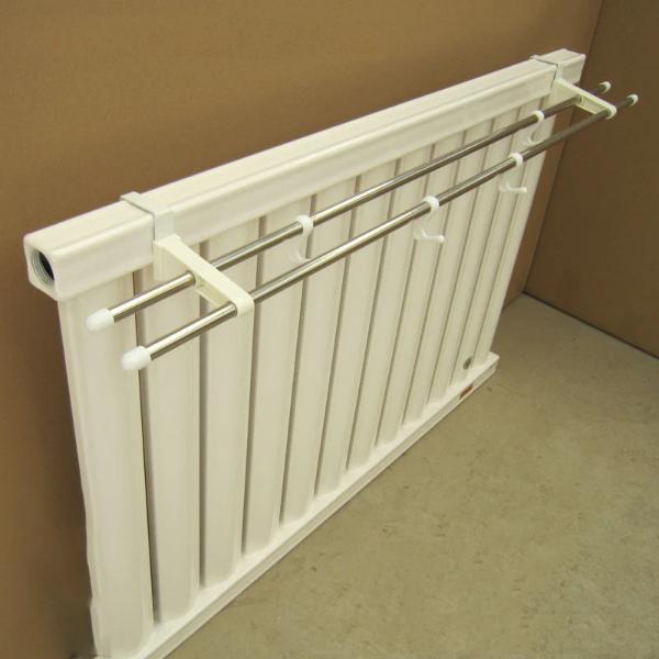 Uscator Dublu Pentru Rufe, Cu Prindere Pe Calorifer, Pliabil, 60cm