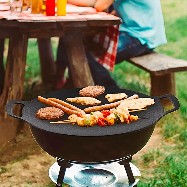 Tigaie Antiaderenta Rotunda pentru Uz Casnic sau Gratar 30 cm