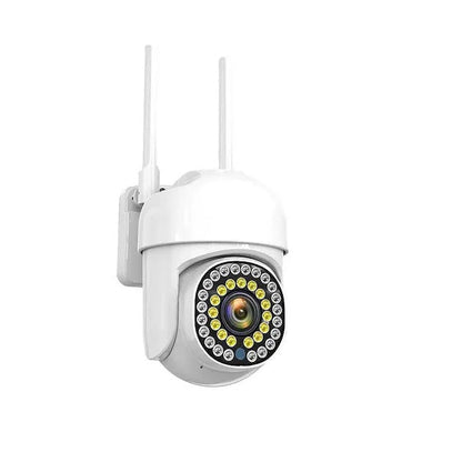 Set 3 x Camere de Supraveghere Video , 32 Leduri, Rotative, Infrarosu, Rezistanta la apa + 3 carduri 32GB