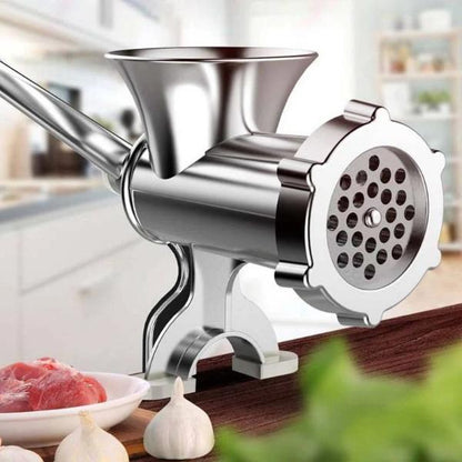 Masina Manuala de Tocat Carne din Aluminiu , Marimea 8