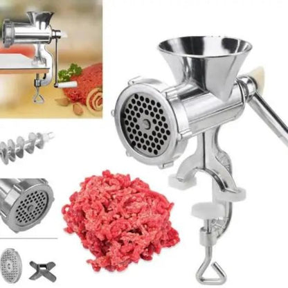 Masina Manuala de Tocat Carne din Aluminiu , Marimea 8